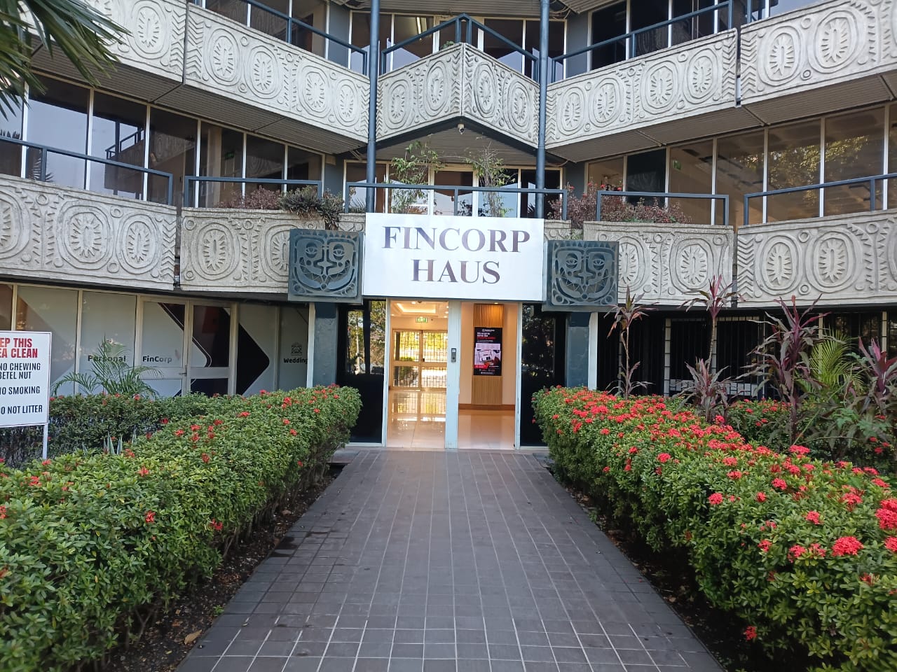 Fincorp Haus office building entrance, home of Countrywide Accounting & Compliance